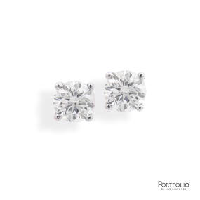 0.20ct Diamond White Gold Earrings