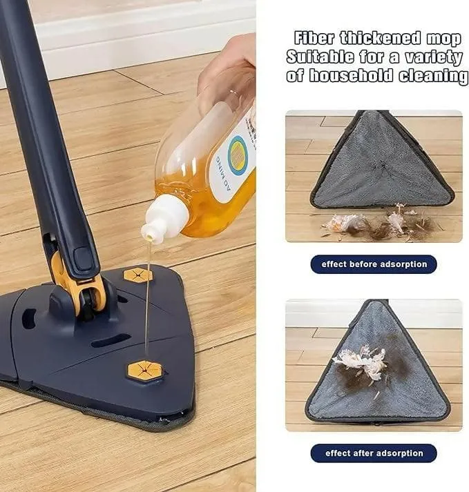 360° Rotatable Adjustable Triangle Cleaning Mop