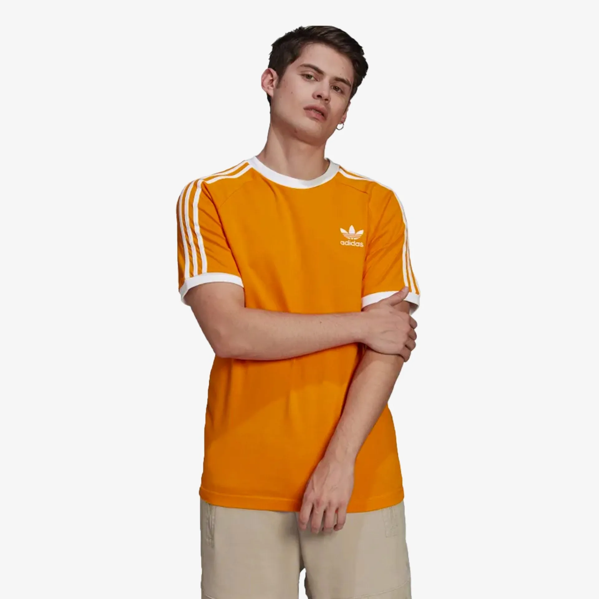 Adidas Originals | ADICOLOR CLASSICS 3-STRIPES T-SHIRT  { BRIGHT ORANGE