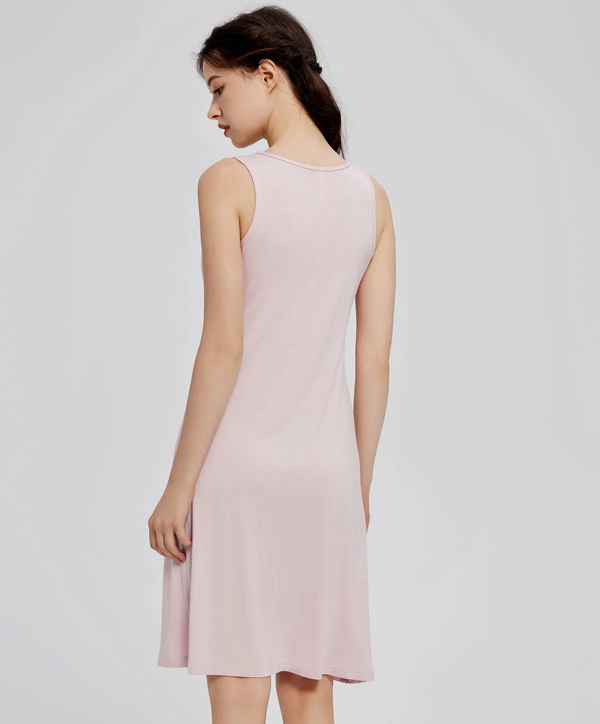 All Sleep Club Viscose Padded Slip Dress