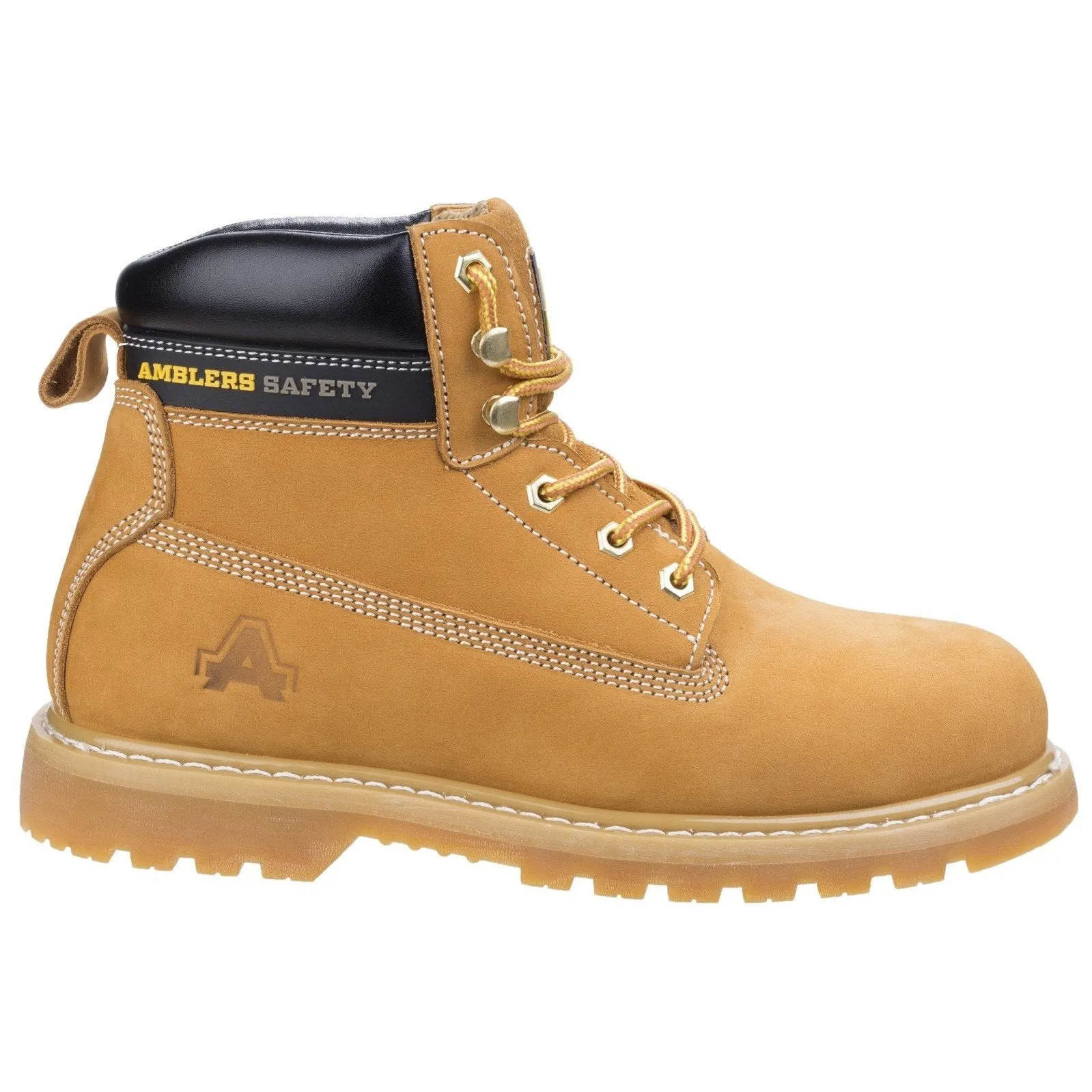 Amblers Safety Goodyear Welted Steel Toe Cap Honey Safety Boots