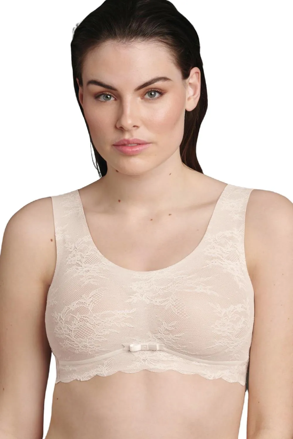 Anita Essentials Lace Bralette, Crystal (5400)