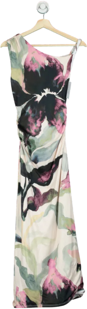 ASOS Design Multicolour Floral Maxi Dress UK 6