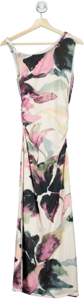 ASOS Design Multicolour Floral Maxi Dress UK 6