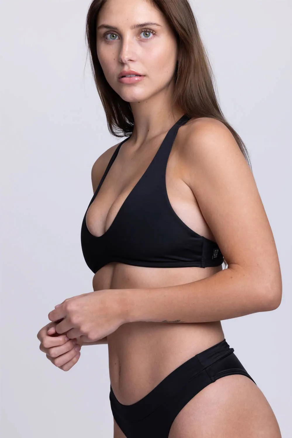 Aster Bikini Top - Black