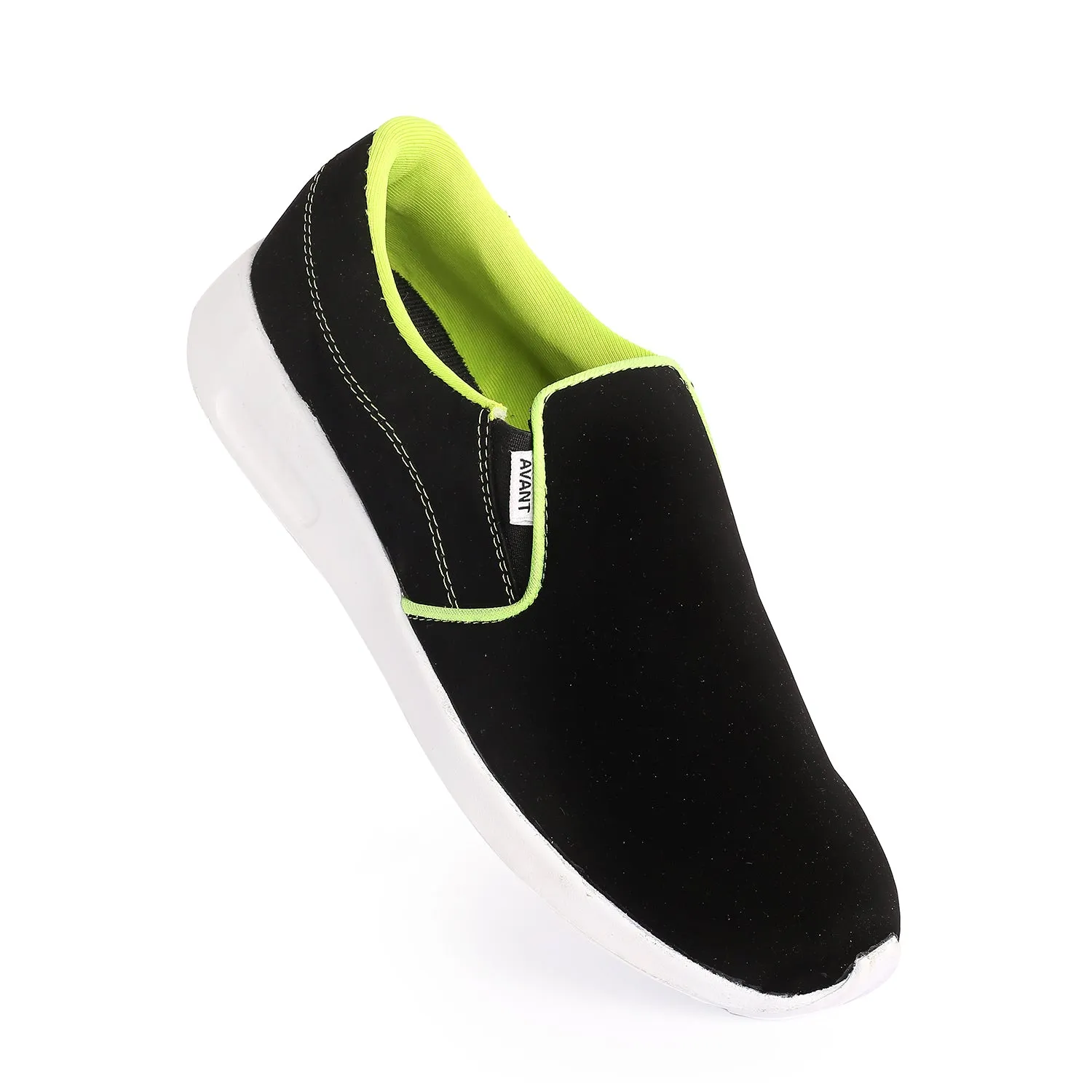 Avant Men's Vital Training & Walking Slip On Shoes - Black