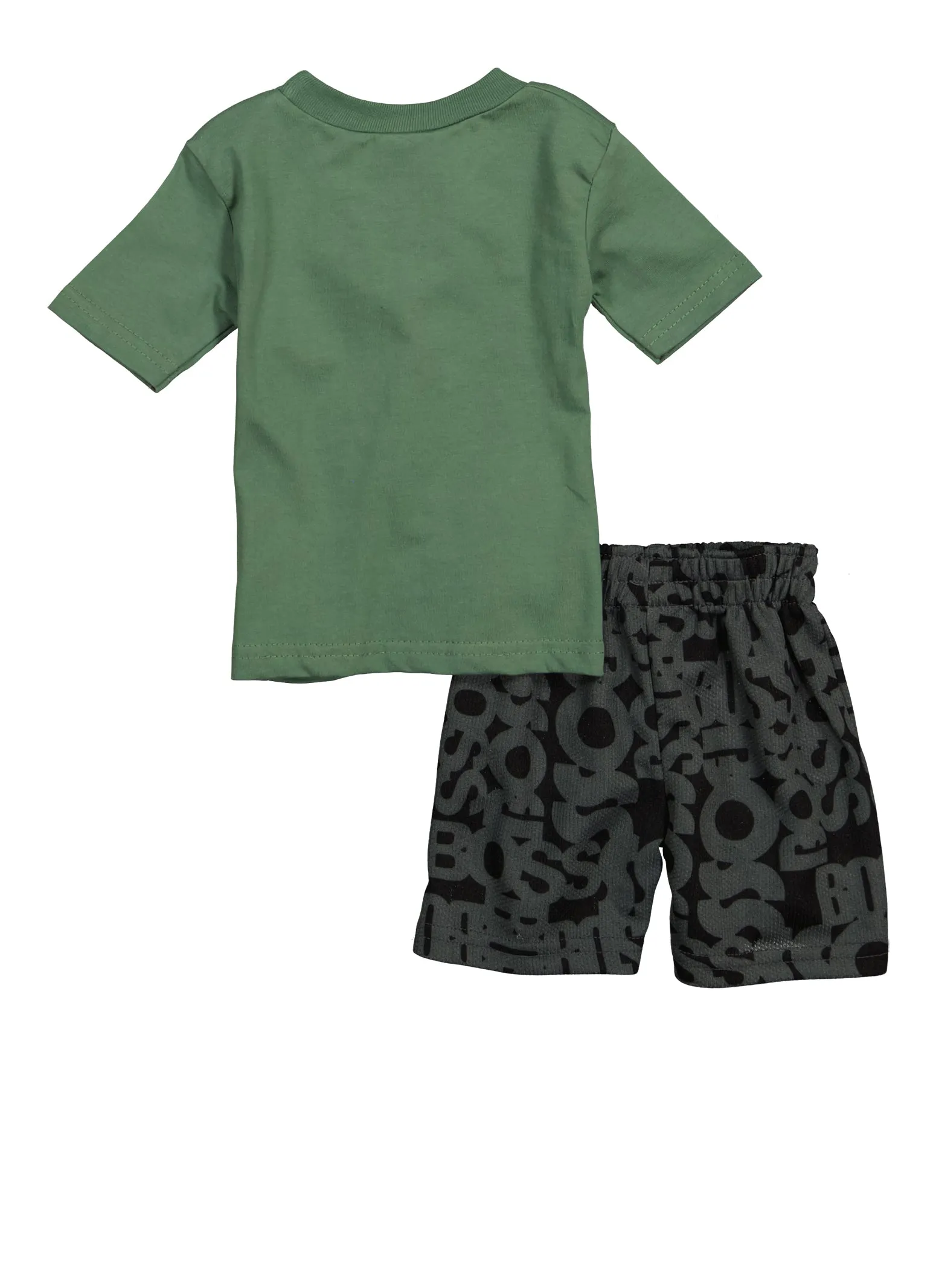 Baby Boys 0-9M Boss Stay Humble 23 Tee and Shorts Set