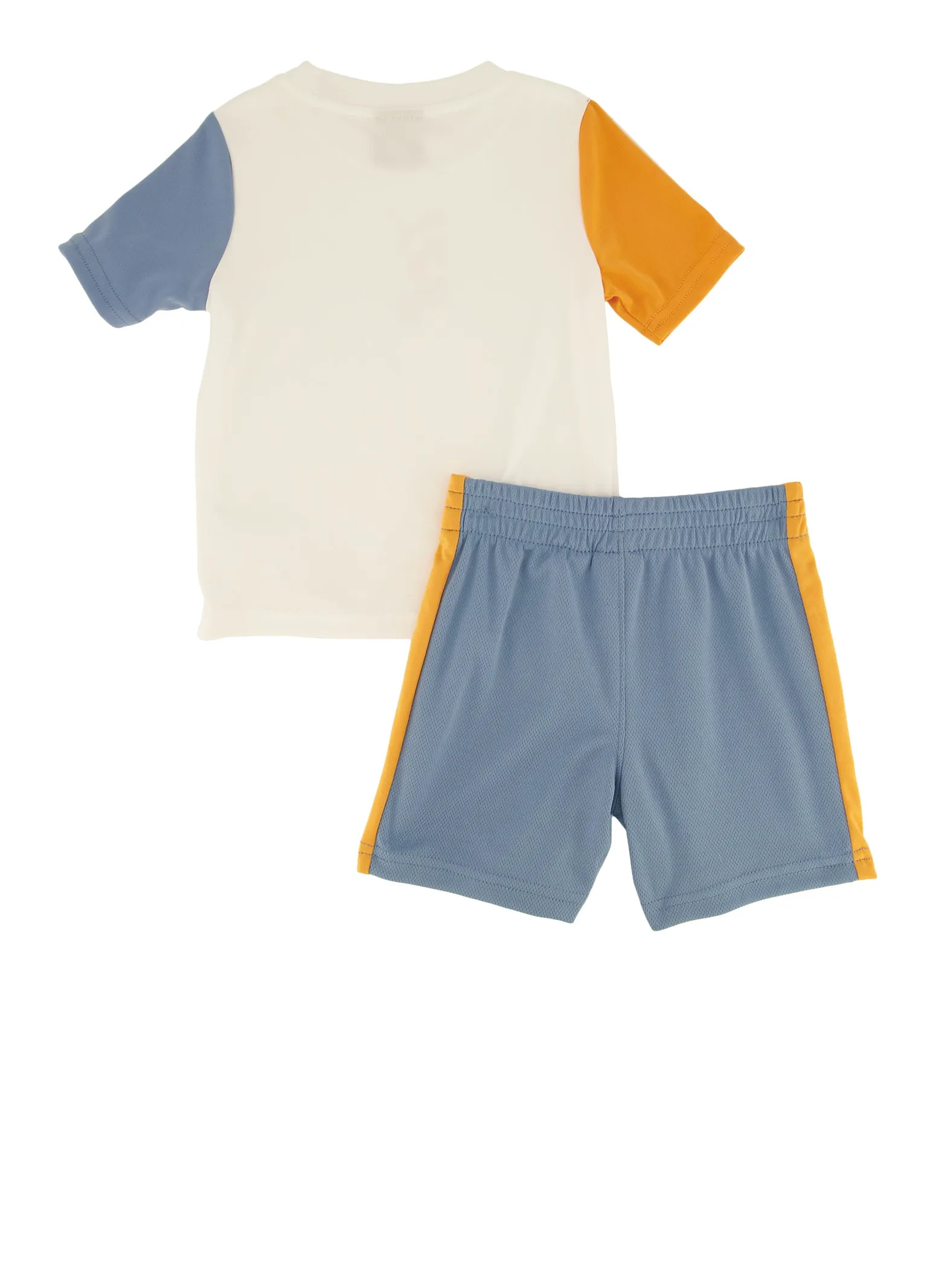 Baby Boys 12-24M Puma Color Block Graphic Tee and Shorts