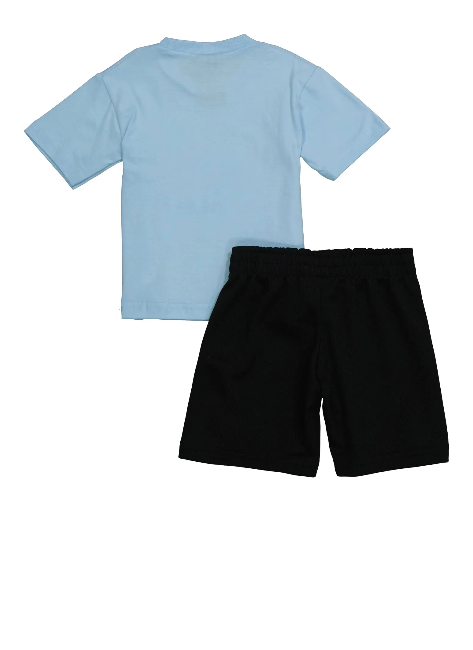 Baby Boys 12-24M Sneaker Graphic Tee and Jersey Mesh Shorts