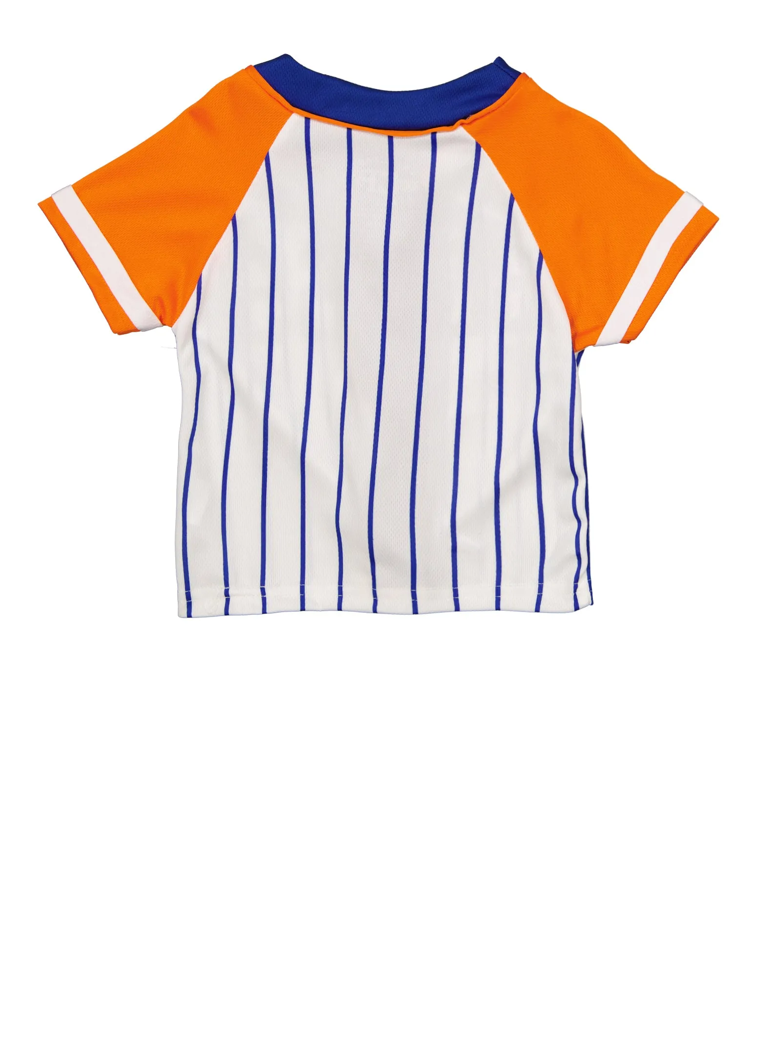 Baby Boys 12-24M Striped Boss Graphic Baseball Jersey