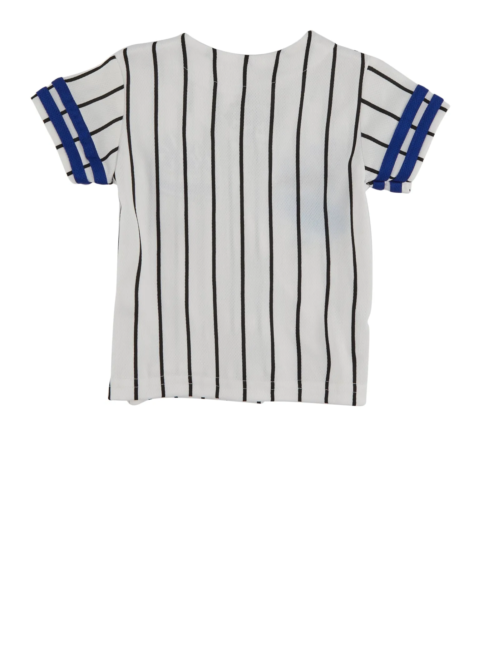 Baby Boys 12-24M Striped Graphic Baseball Jersey