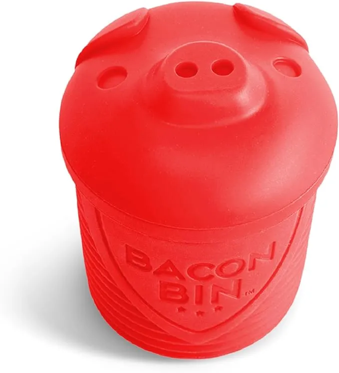 Bacon Bin-Silicone-Red-Td 5300