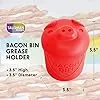 Bacon Bin-Silicone-Red-Td 5300