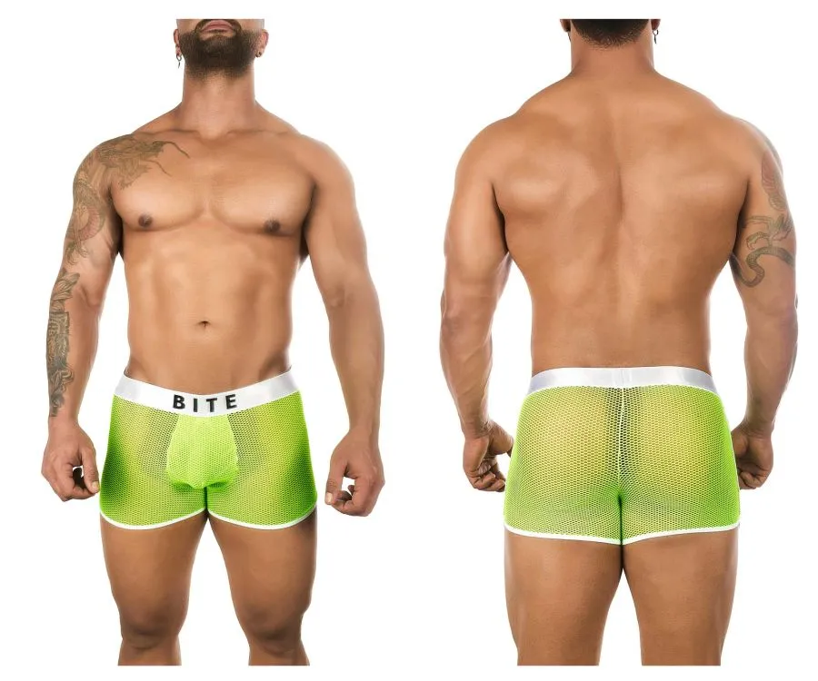 BiteWear BW2023107 Bright Kumquat Trunks Color Green