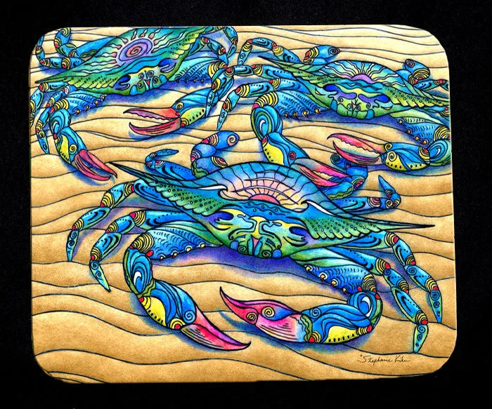 Blue Crabs Mousepad