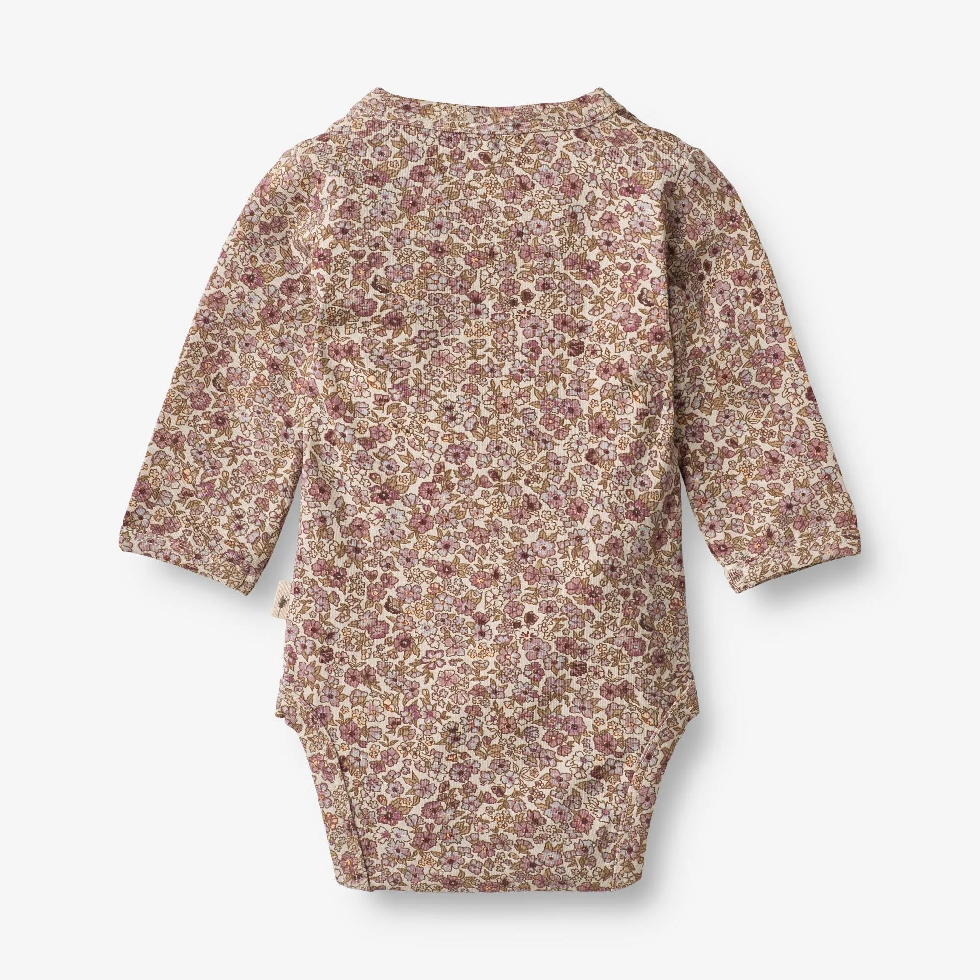 Body Wraparound Chia | Baby - grey rose flowers