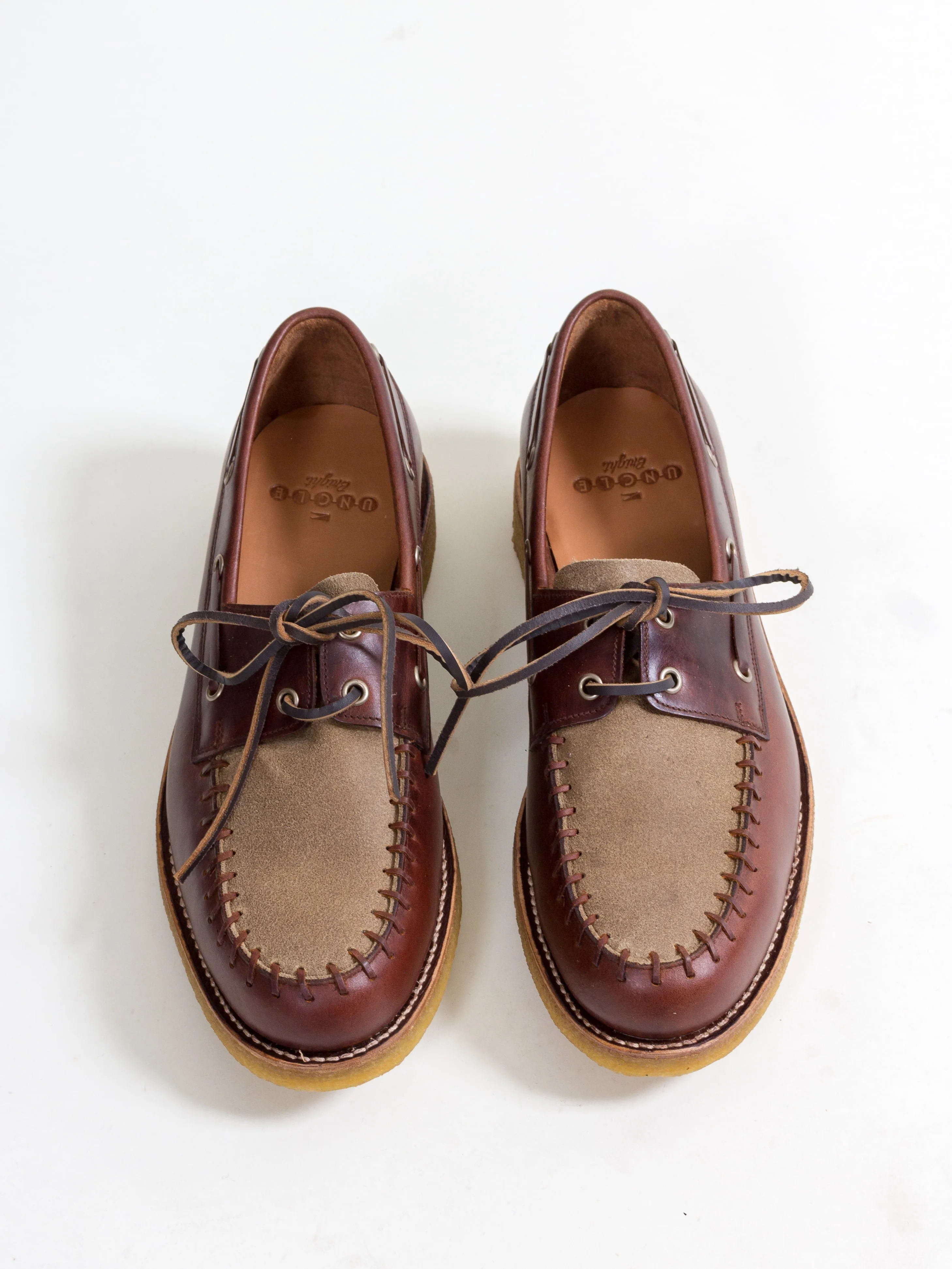 Bright Shoemakers, Native Boat Shoe, Chestnut Brown