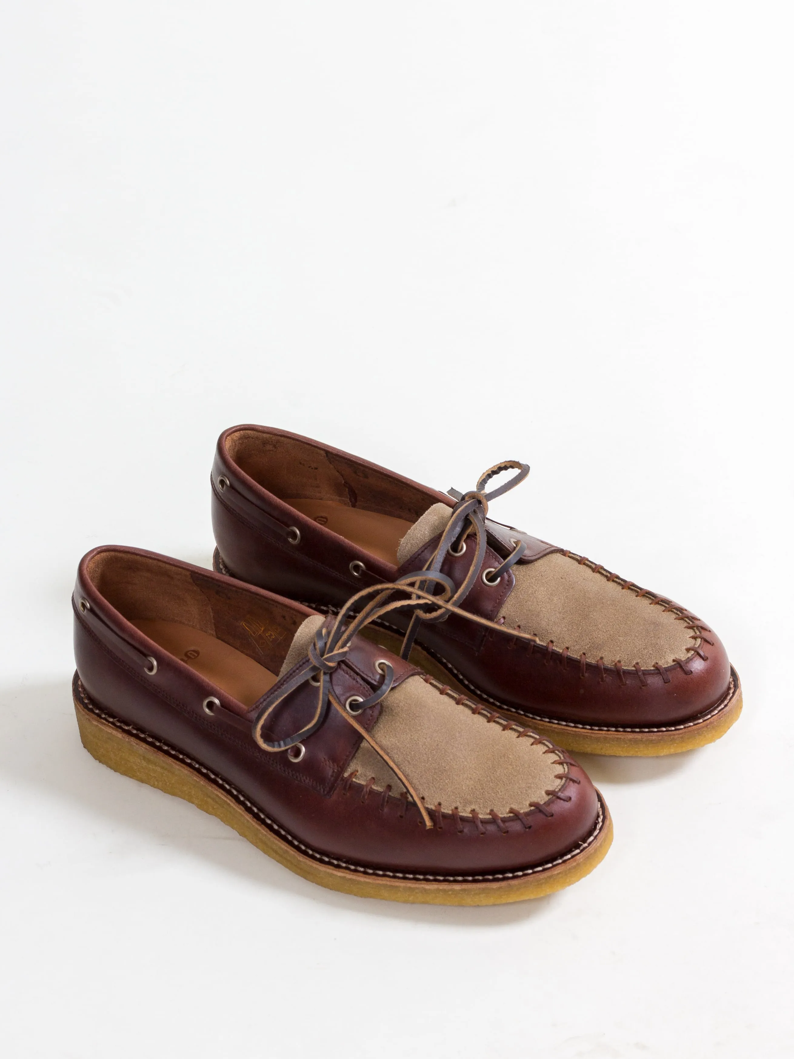 Bright Shoemakers, Native Boat Shoe, Chestnut Brown