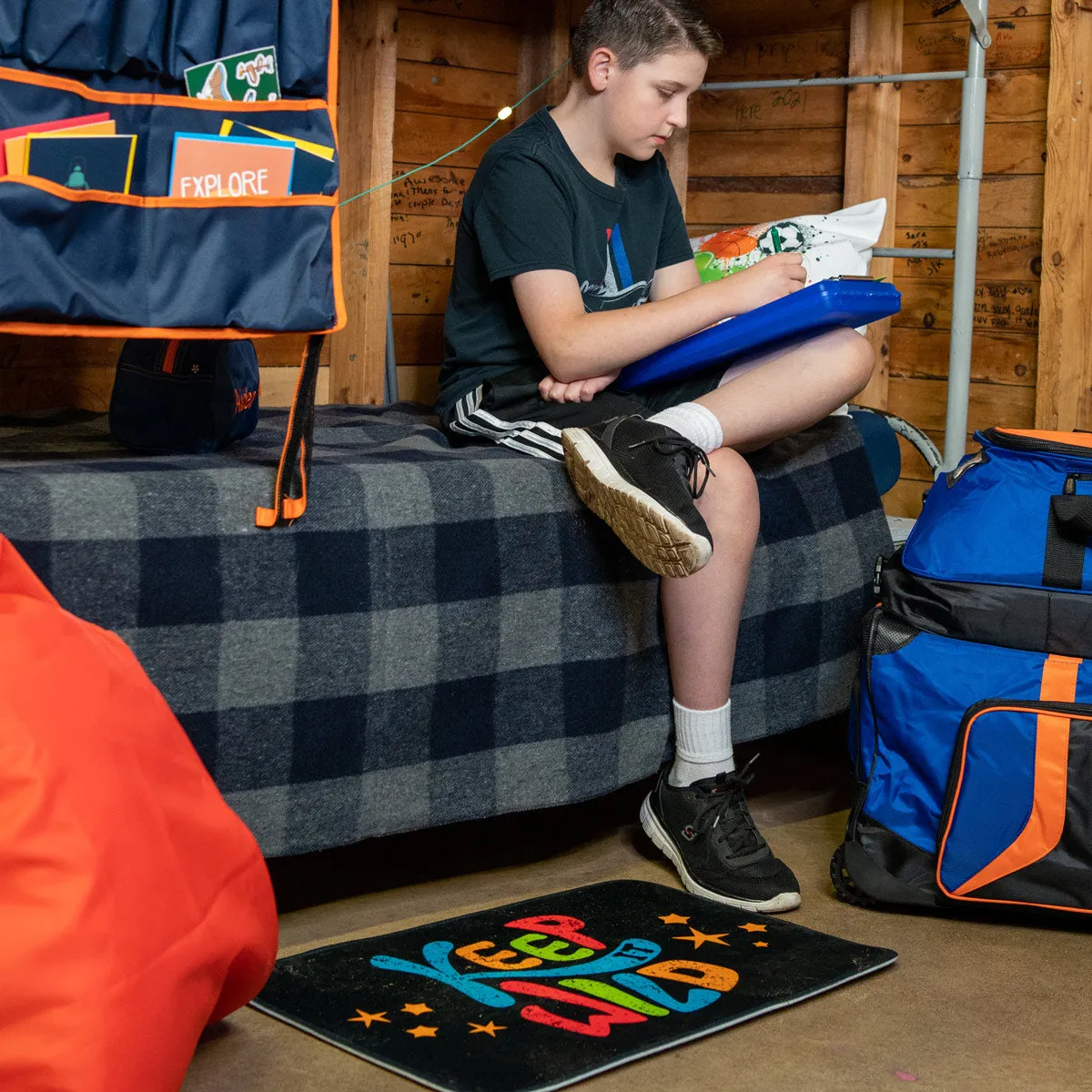 Cabin Comfort Summer Camp Bunk Floor Mats