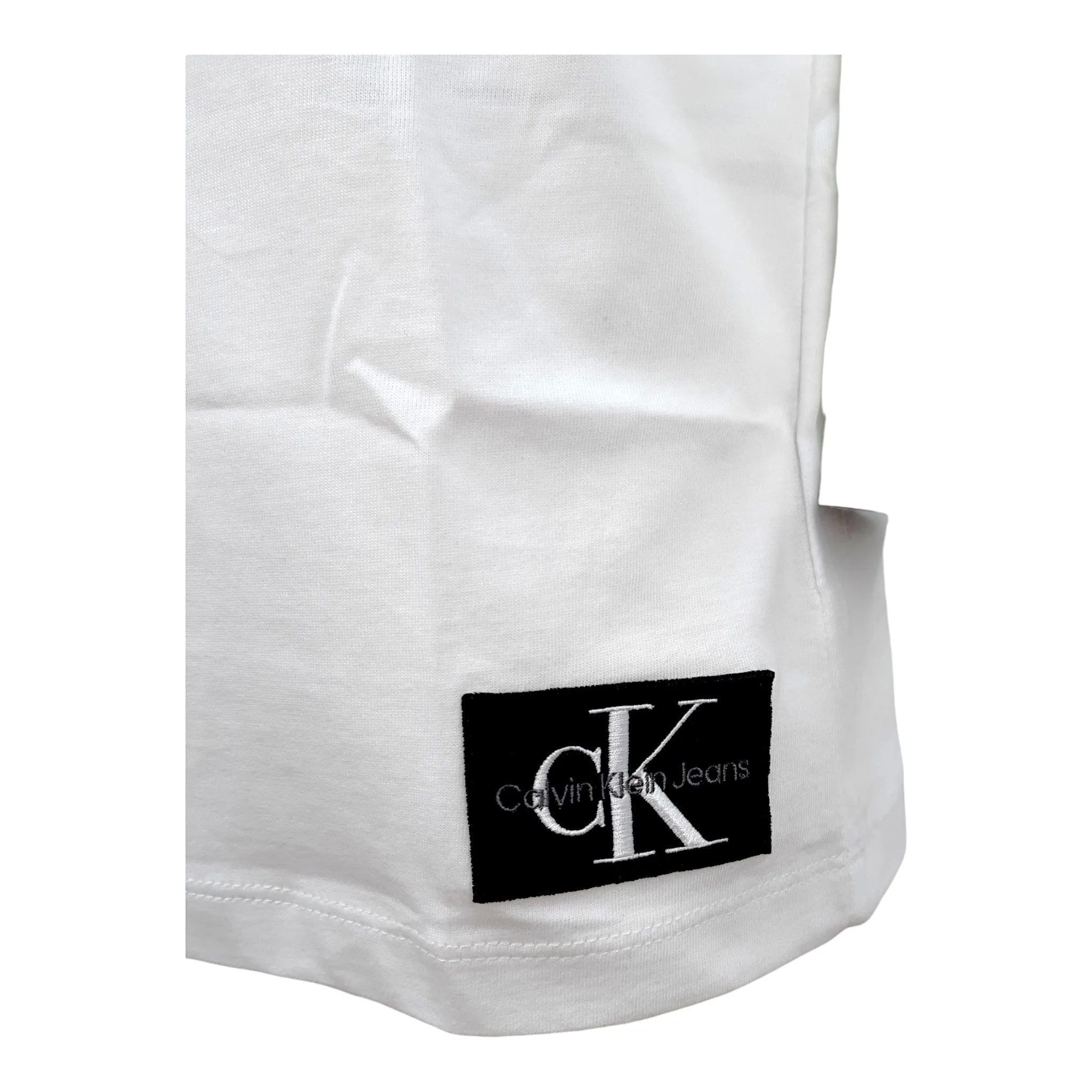 Calvin Klein t-shirt logo patch bambino