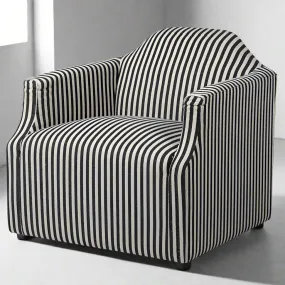 Candy Striped Swivel Chair