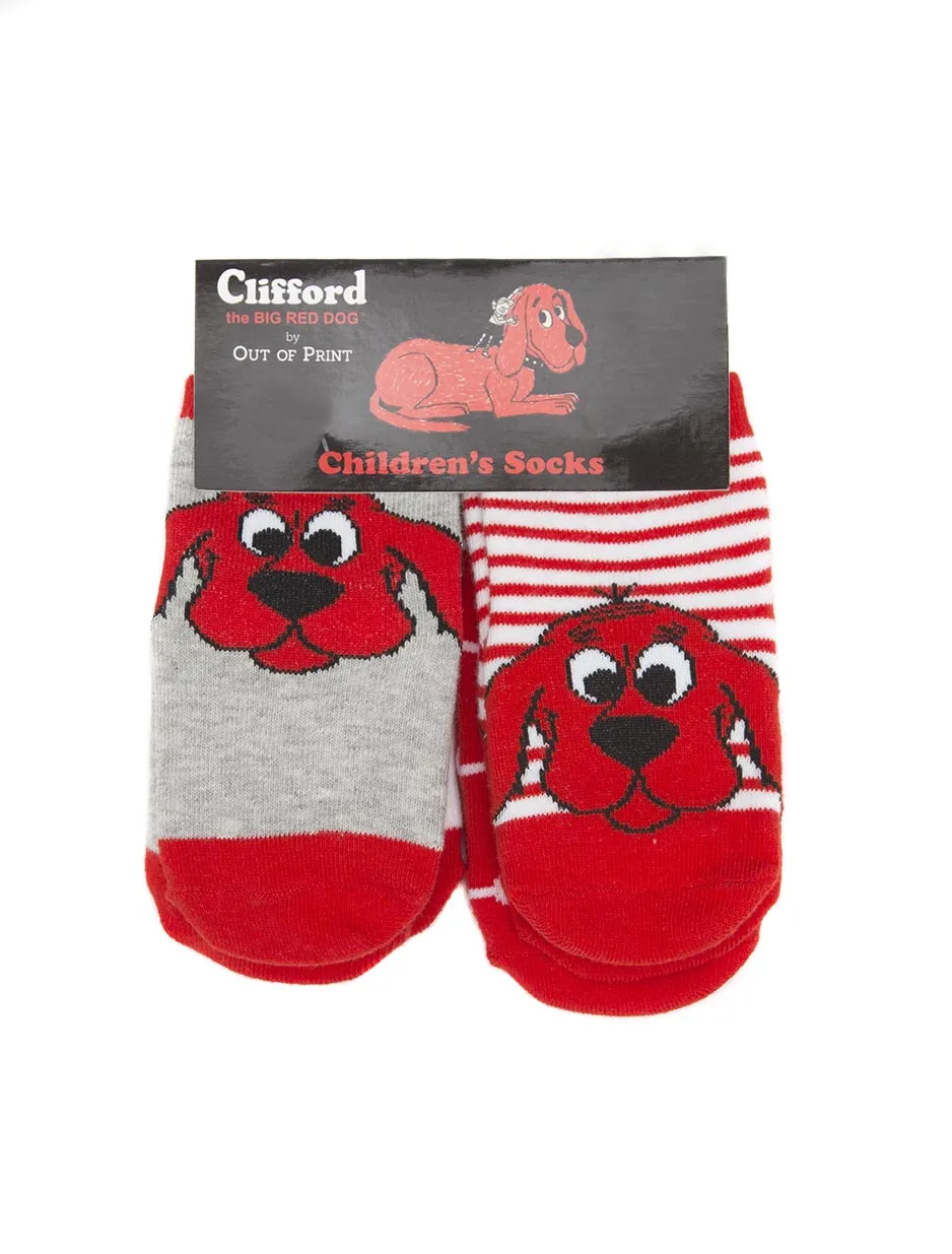 Clifford the Big Red Dog Children's Socks (4-pack)