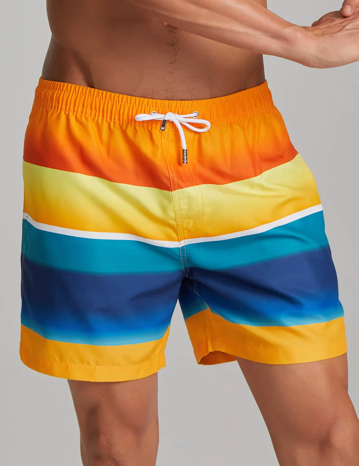 Color Bar Swim Shorts 221303