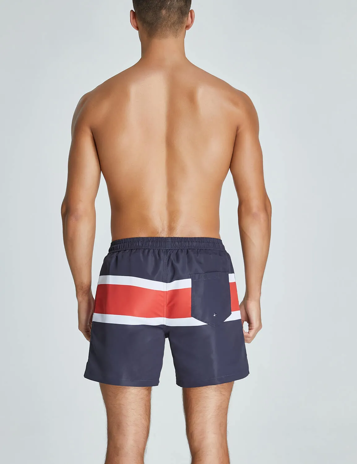 Color Block Swim Shorts 221302