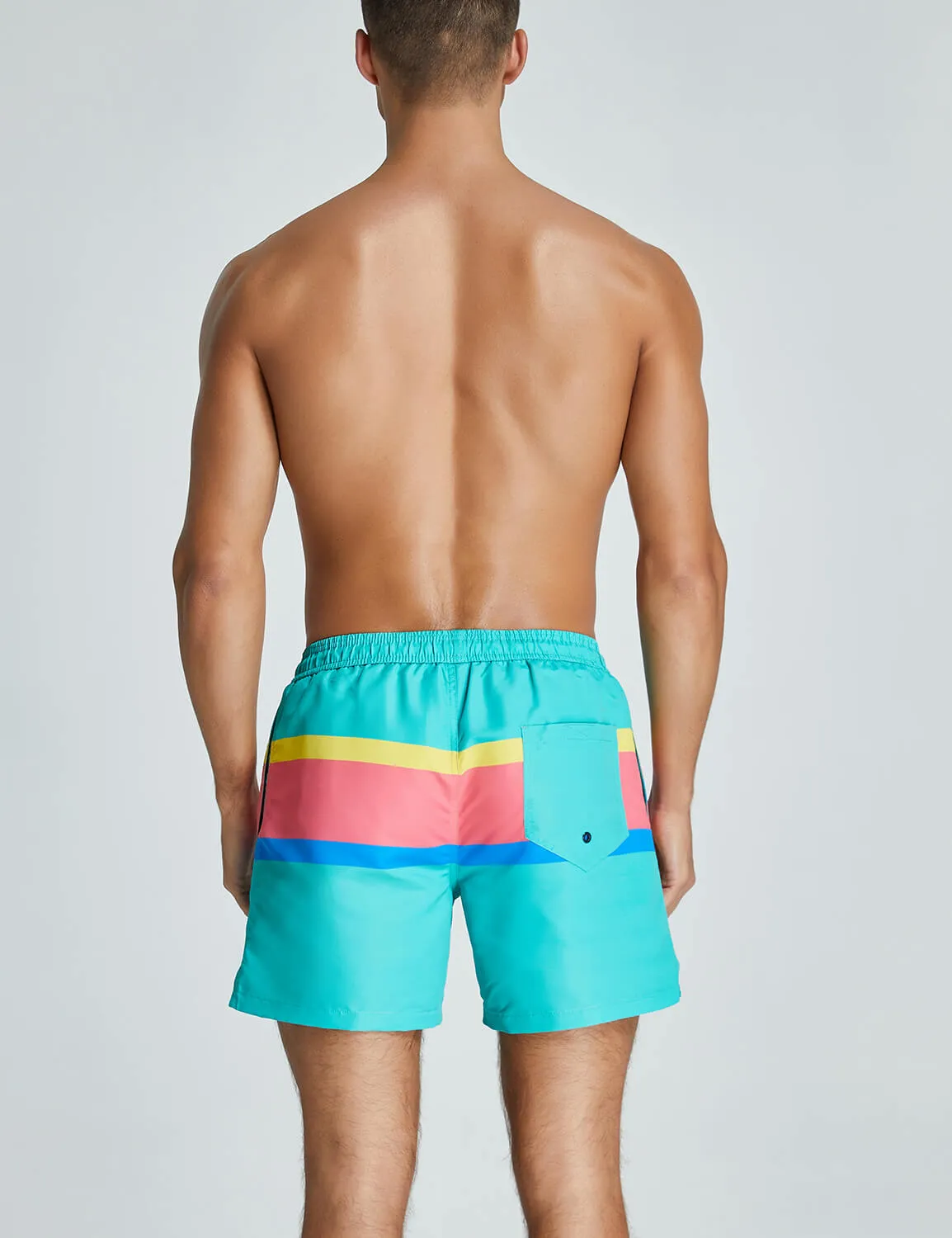 Color Block Swim Shorts 221302