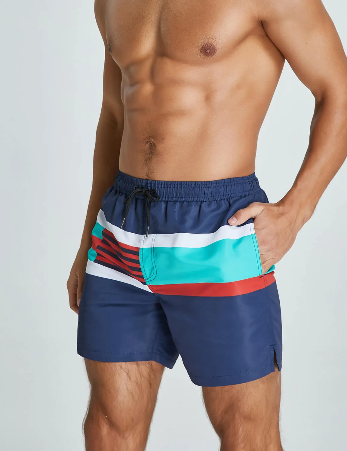 Color Block Swim Shorts 221302