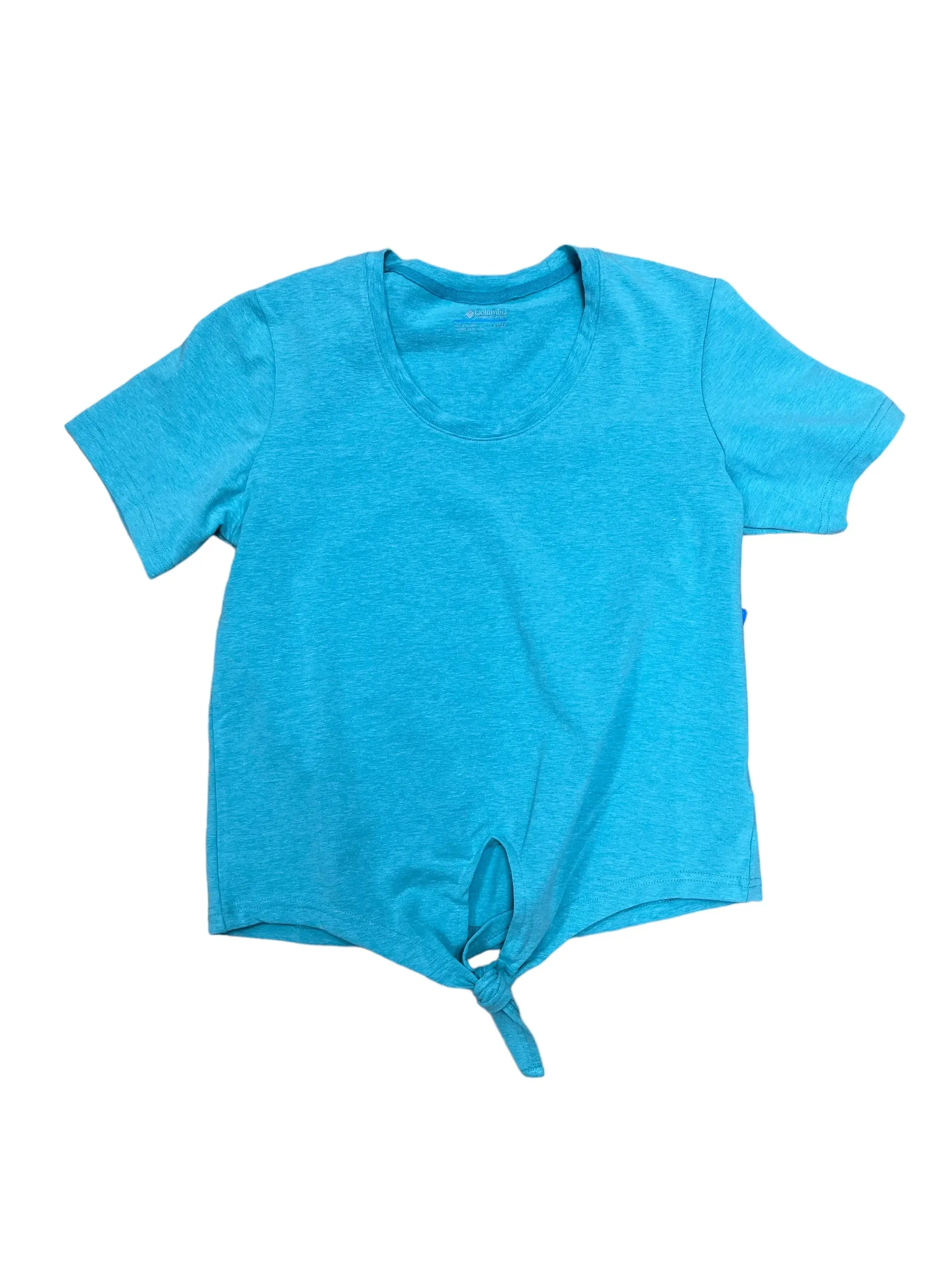 Columbia Trek SS Tee - Bright Aqua Heather