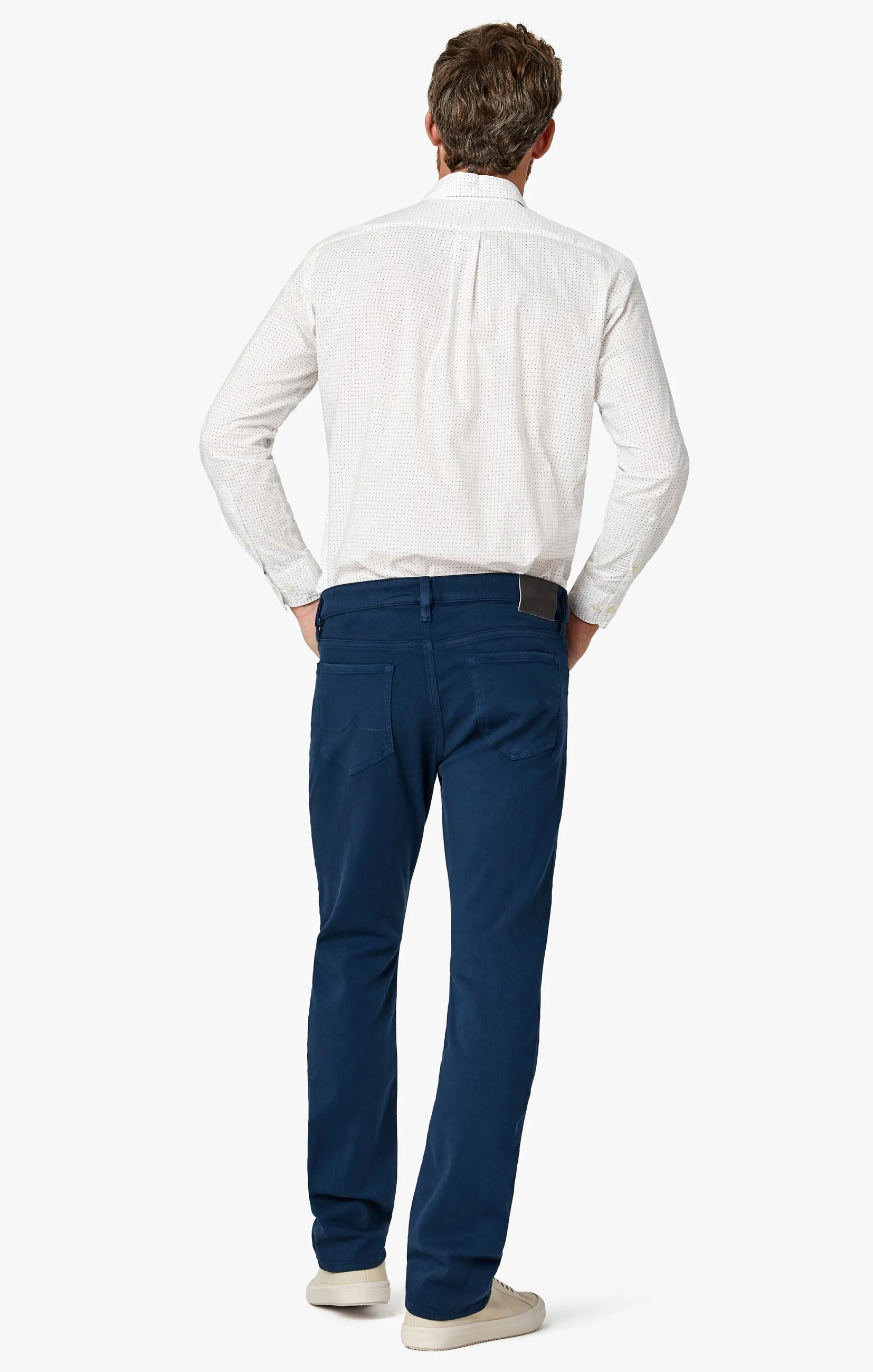 Courage Straight Leg Pants In Petrol Comfort