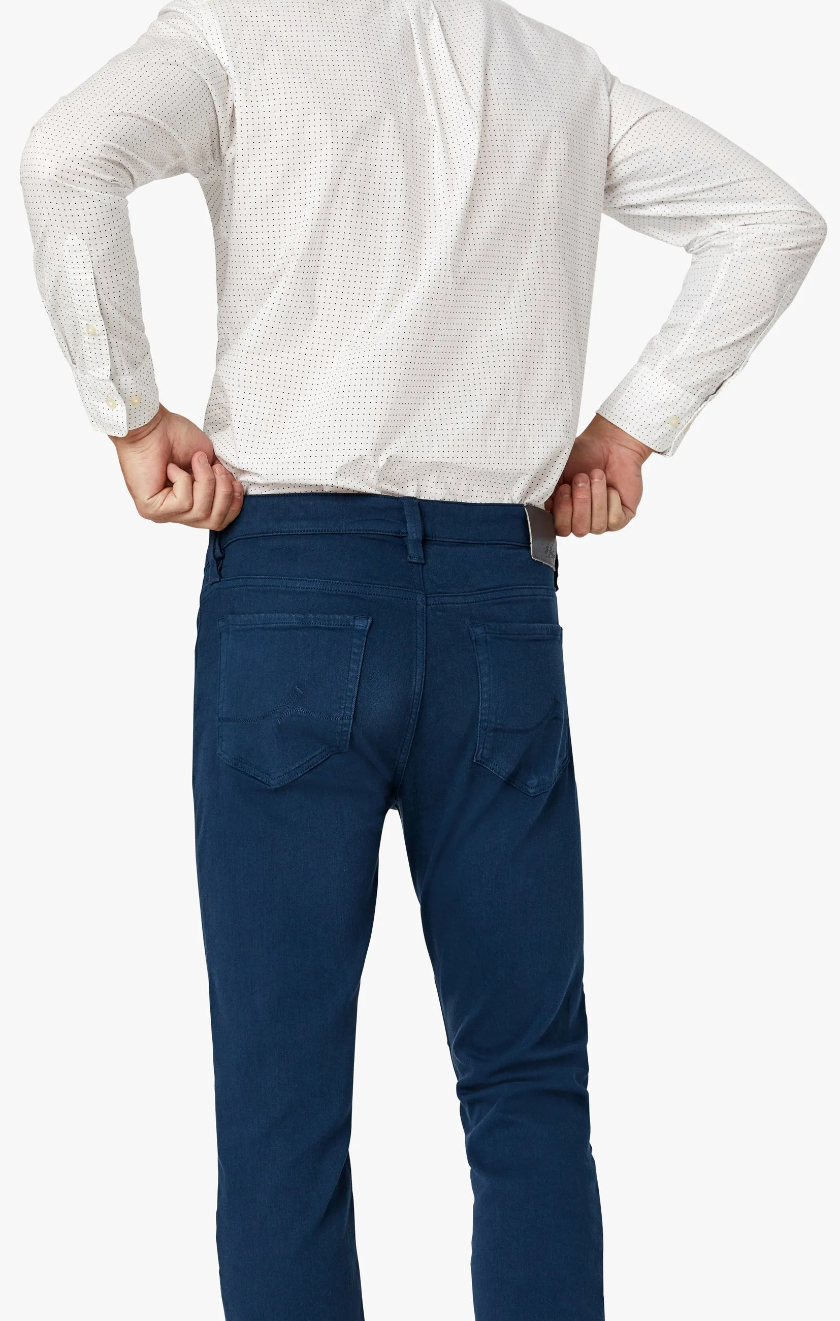 Courage Straight Leg Pants In Petrol Comfort