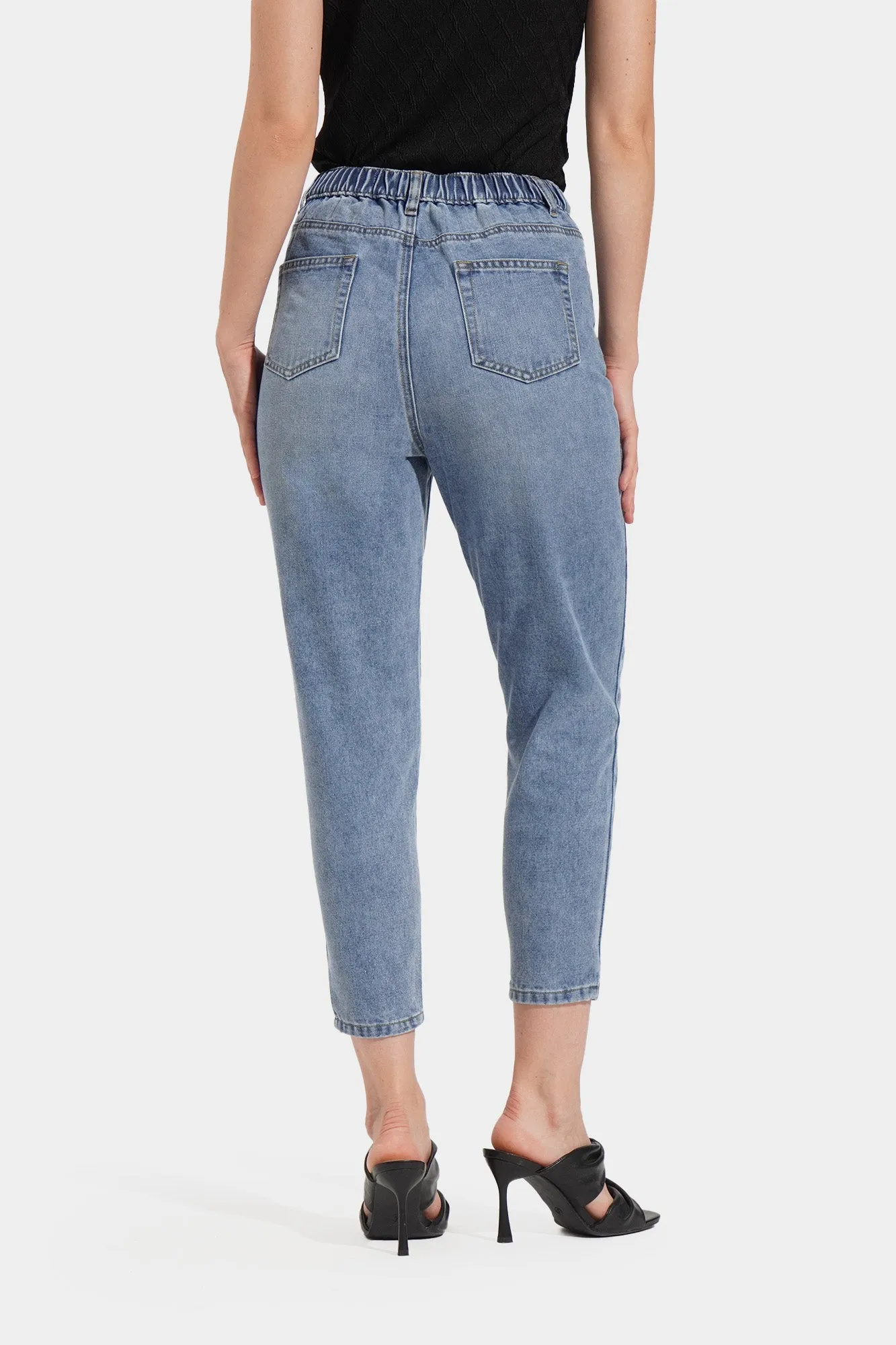 Cropped Cozy Jeans