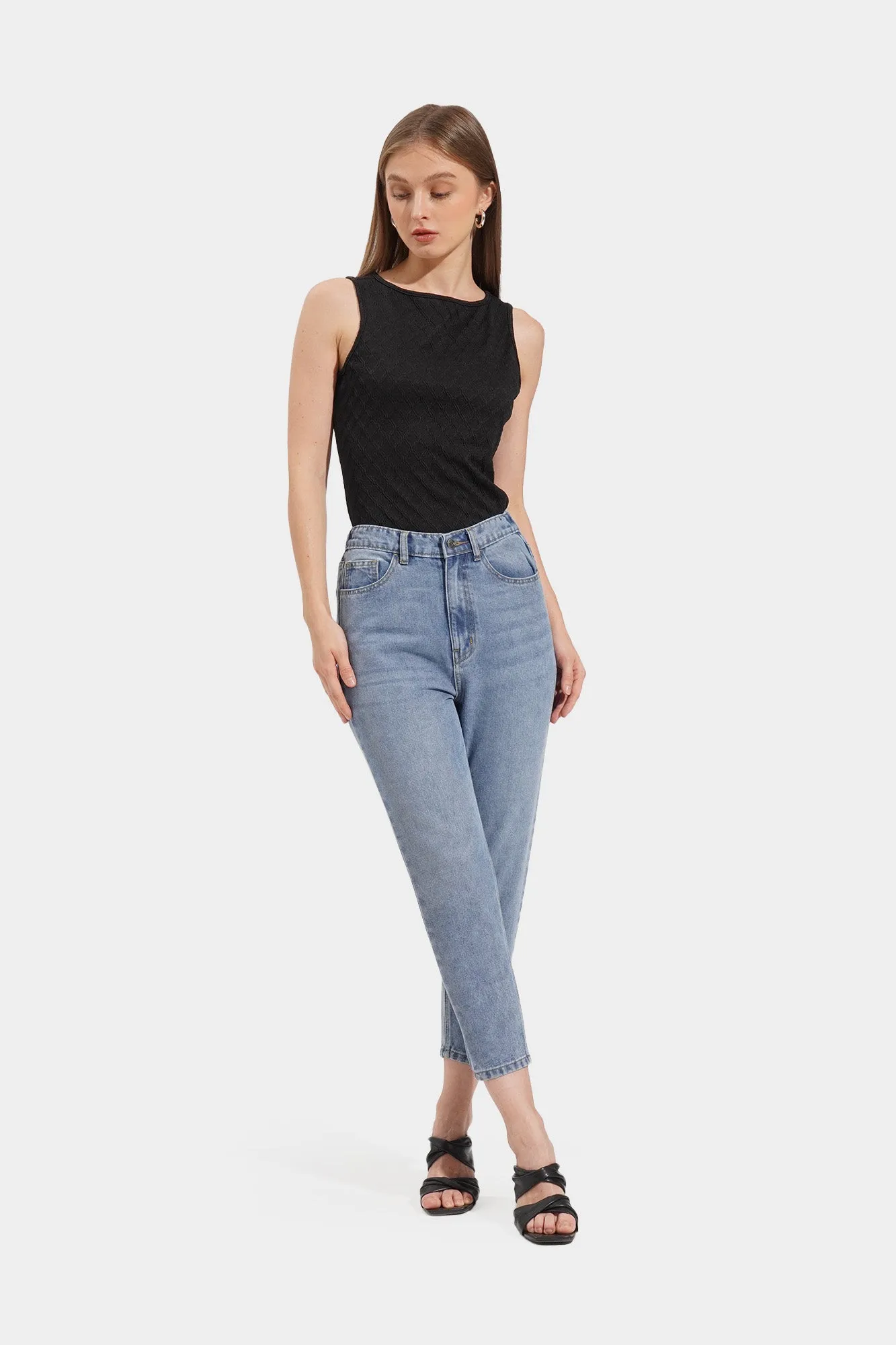 Cropped Cozy Jeans