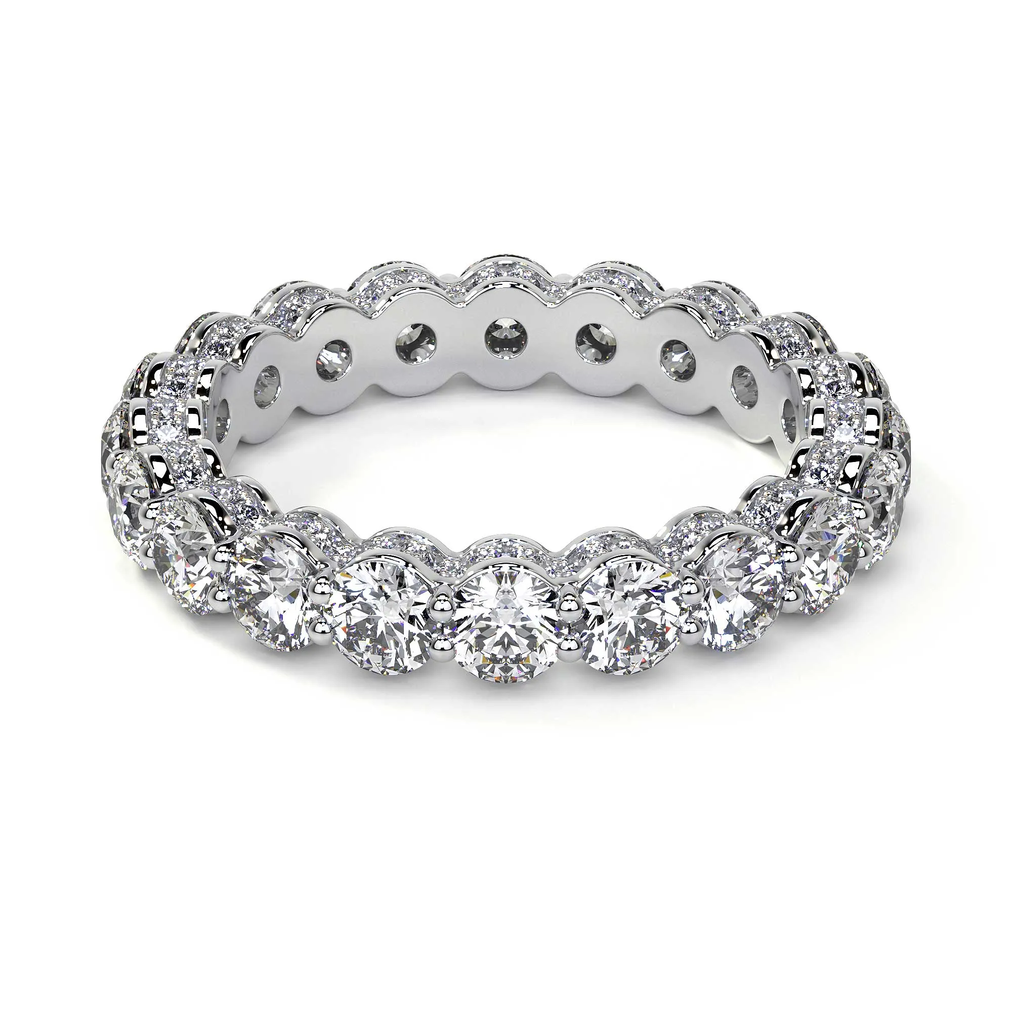 Diamond Eternity Band, 3.15 CT