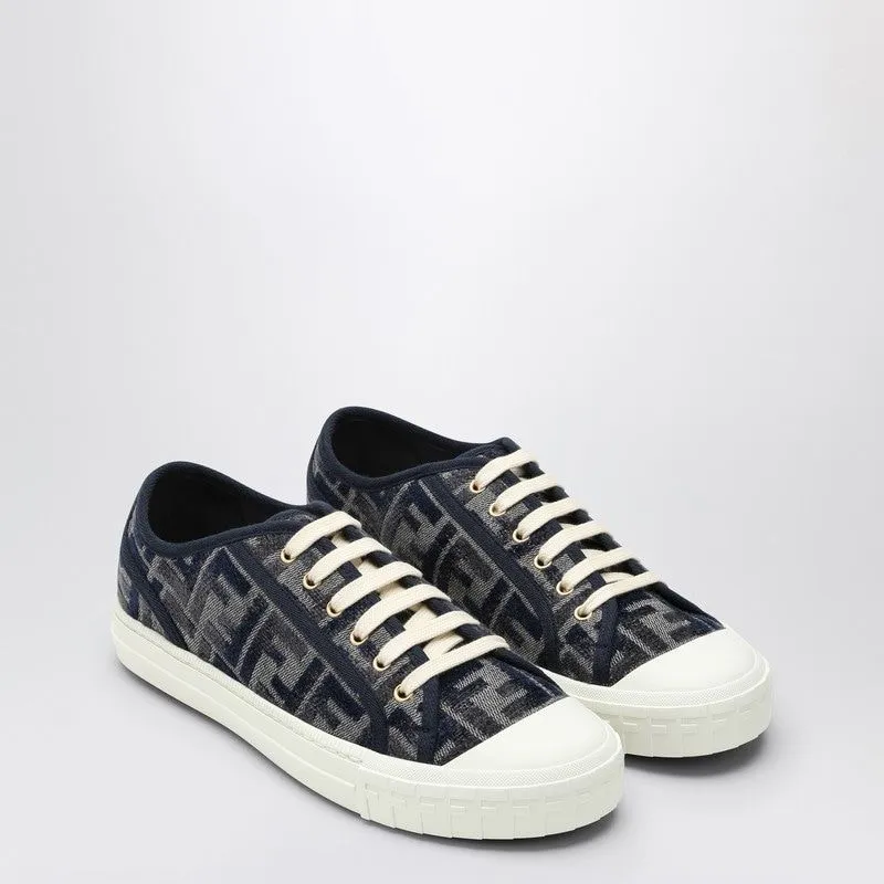 DOMINO LOW TOP DENIM FF BLUE SNEAKER