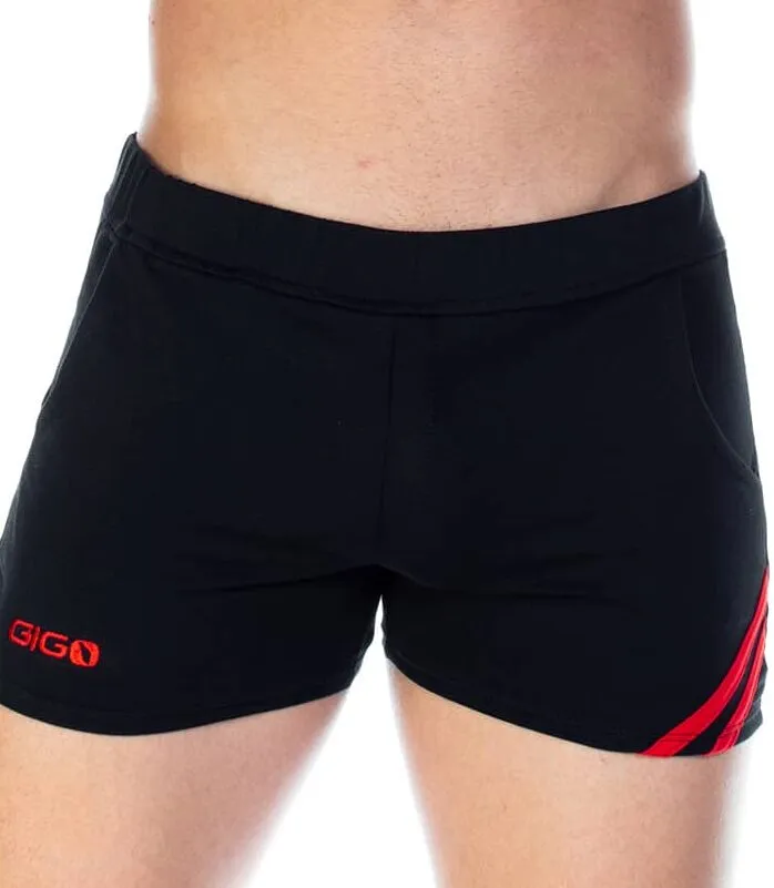 Gigo Forever 3" short black/red