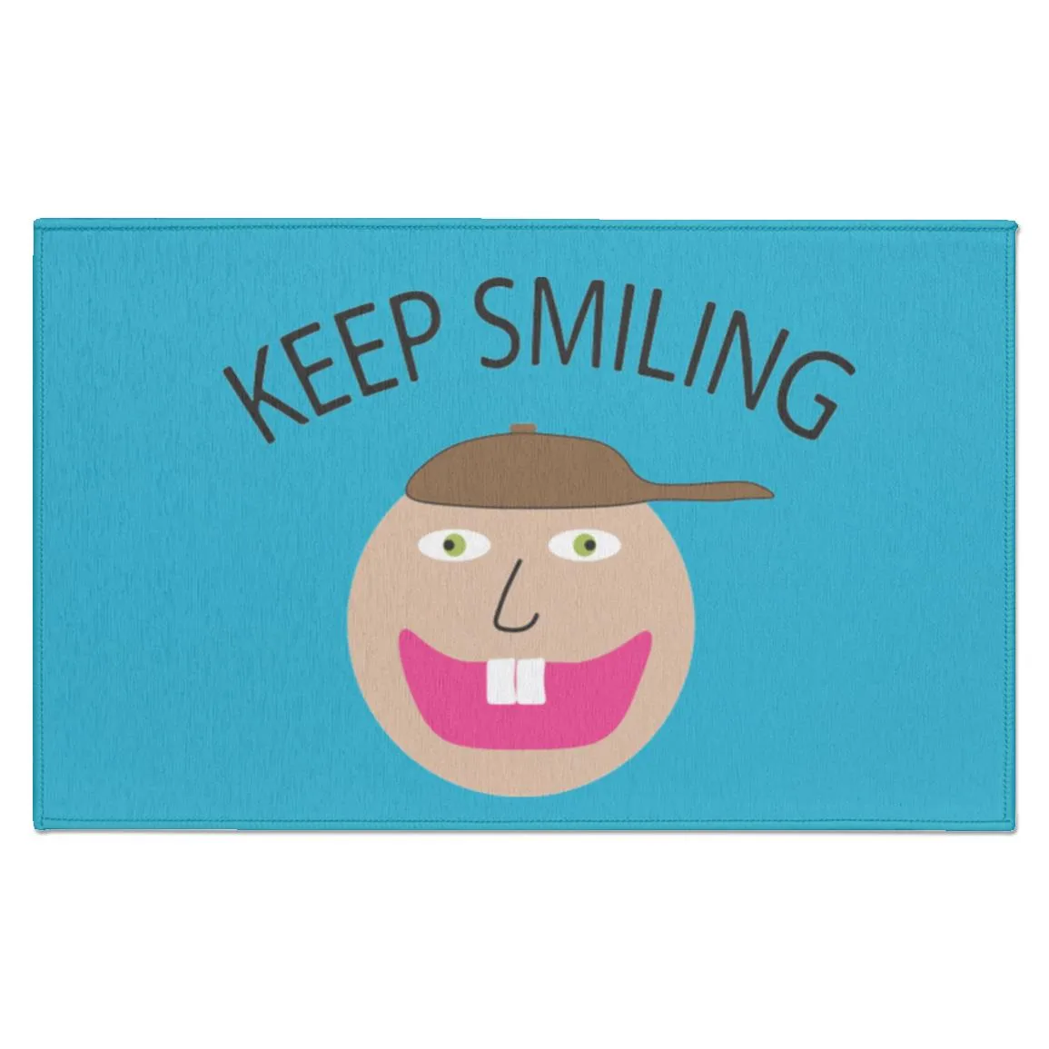 Keep Smiling Indoor Doormat