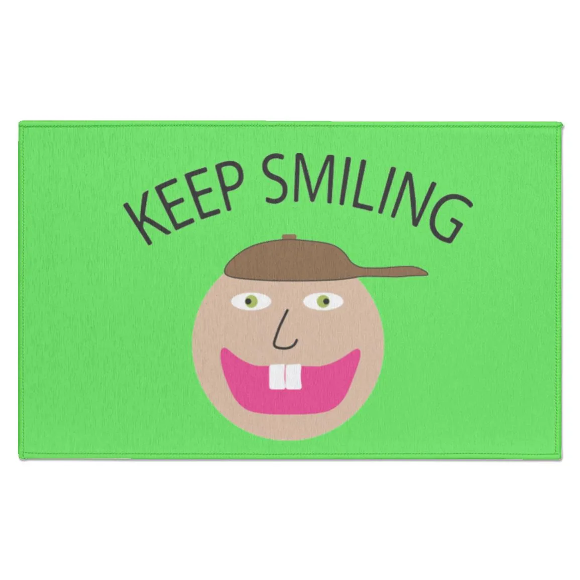 Keep Smiling Indoor Doormat