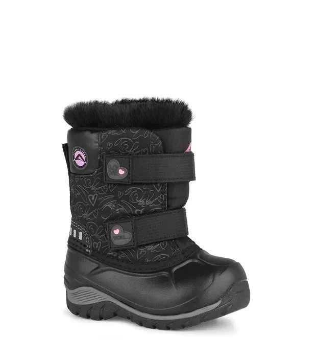 Kids Winter Boots - Acton Funky Winter Boots with Removable Liner, A8387