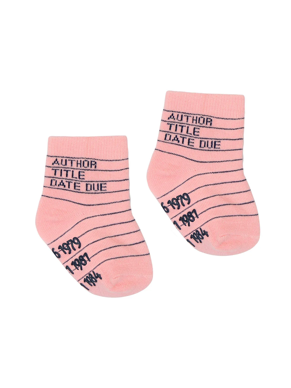 Library Card Children's Socks (4-pack)