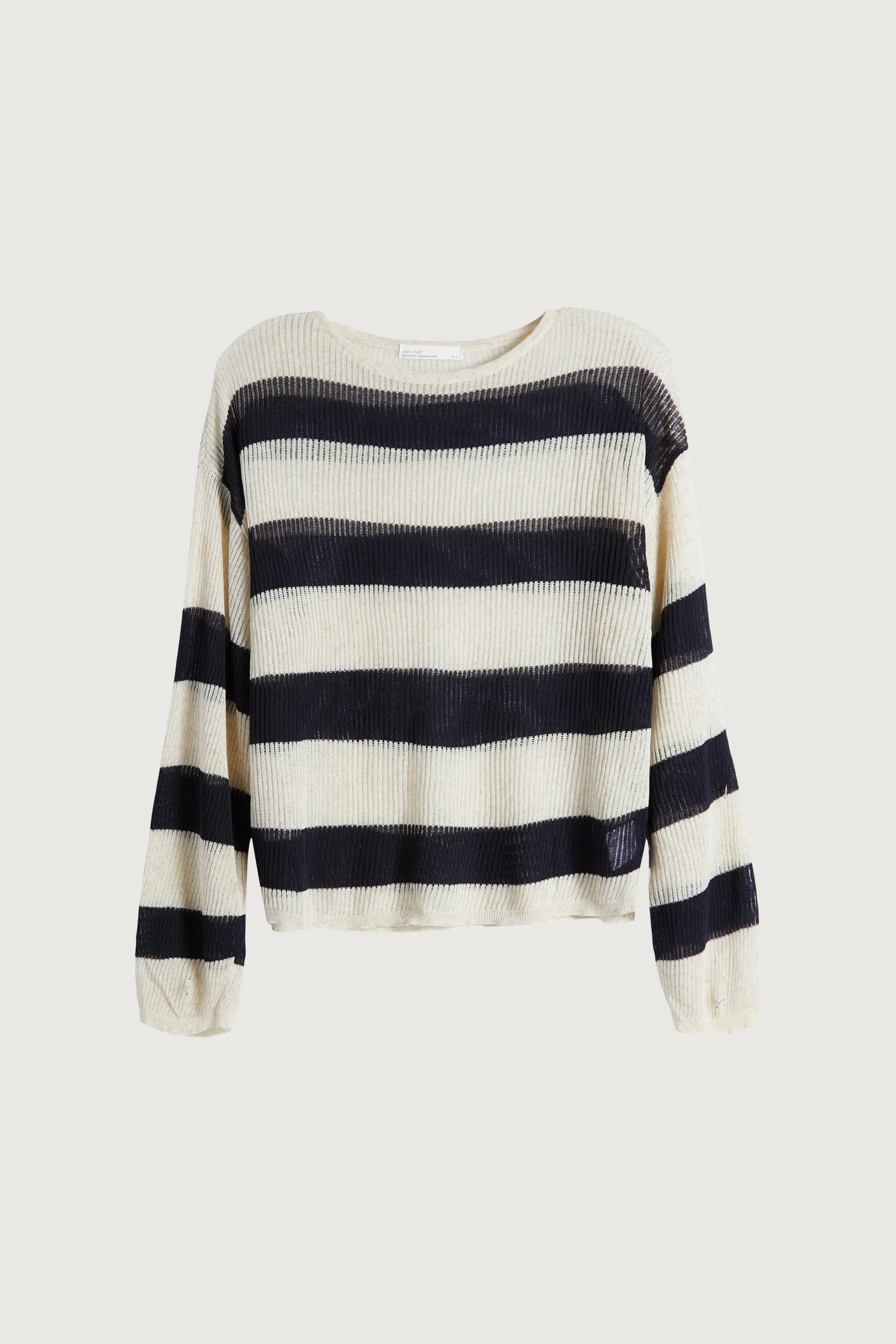 LIGHT SWEATER WITH STRIPES