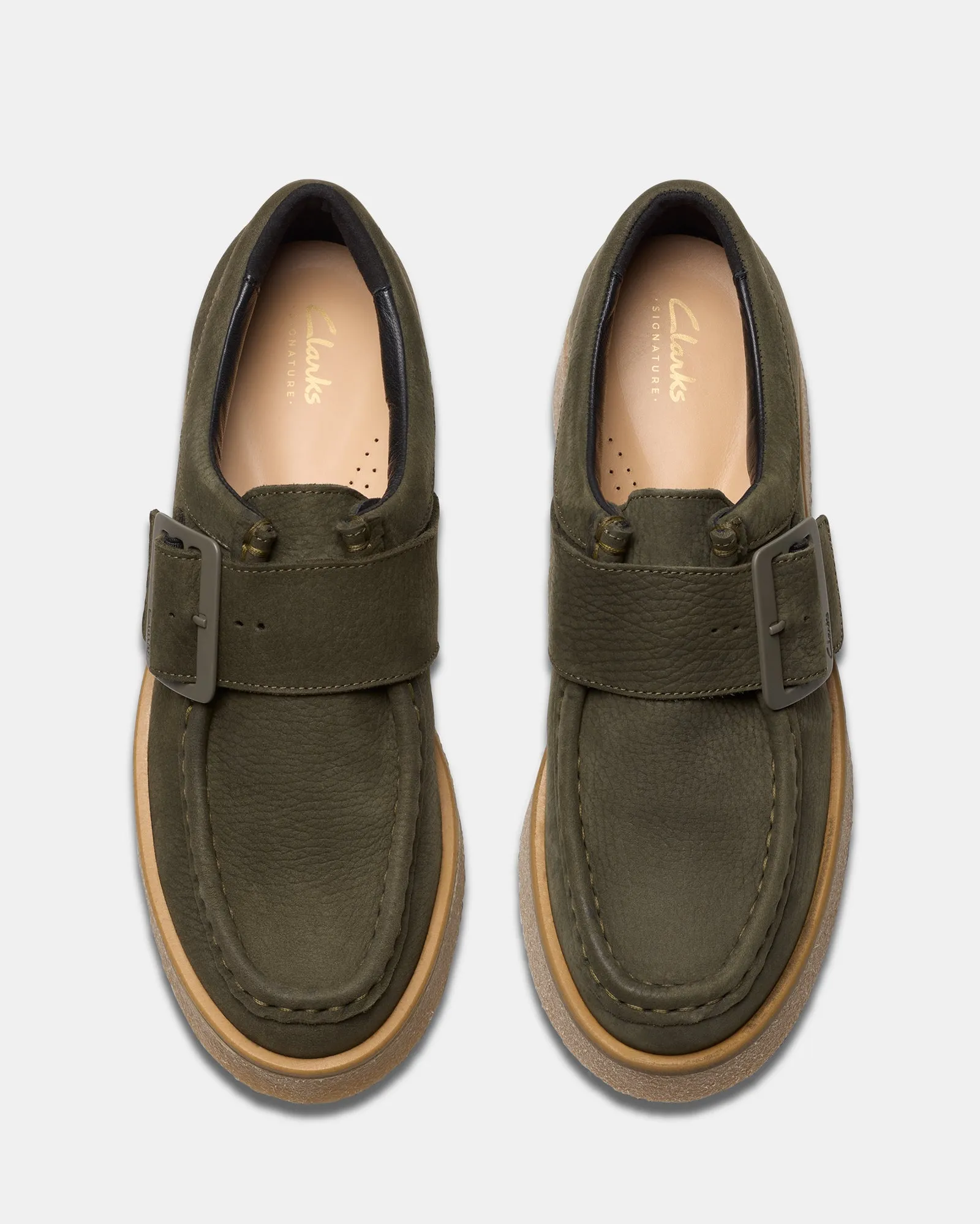 Linoso Monk Dark Green Nubuck