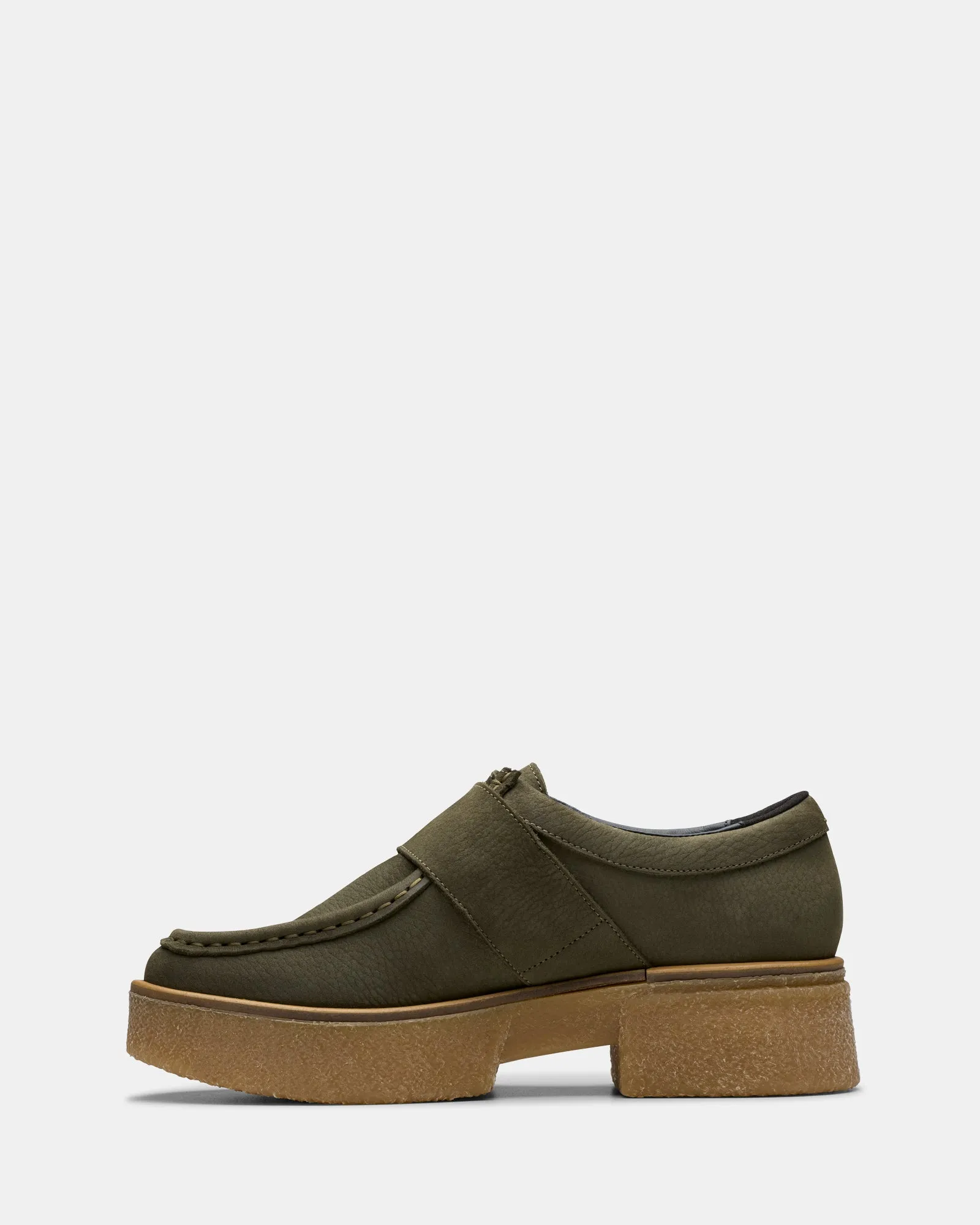 Linoso Monk Dark Green Nubuck