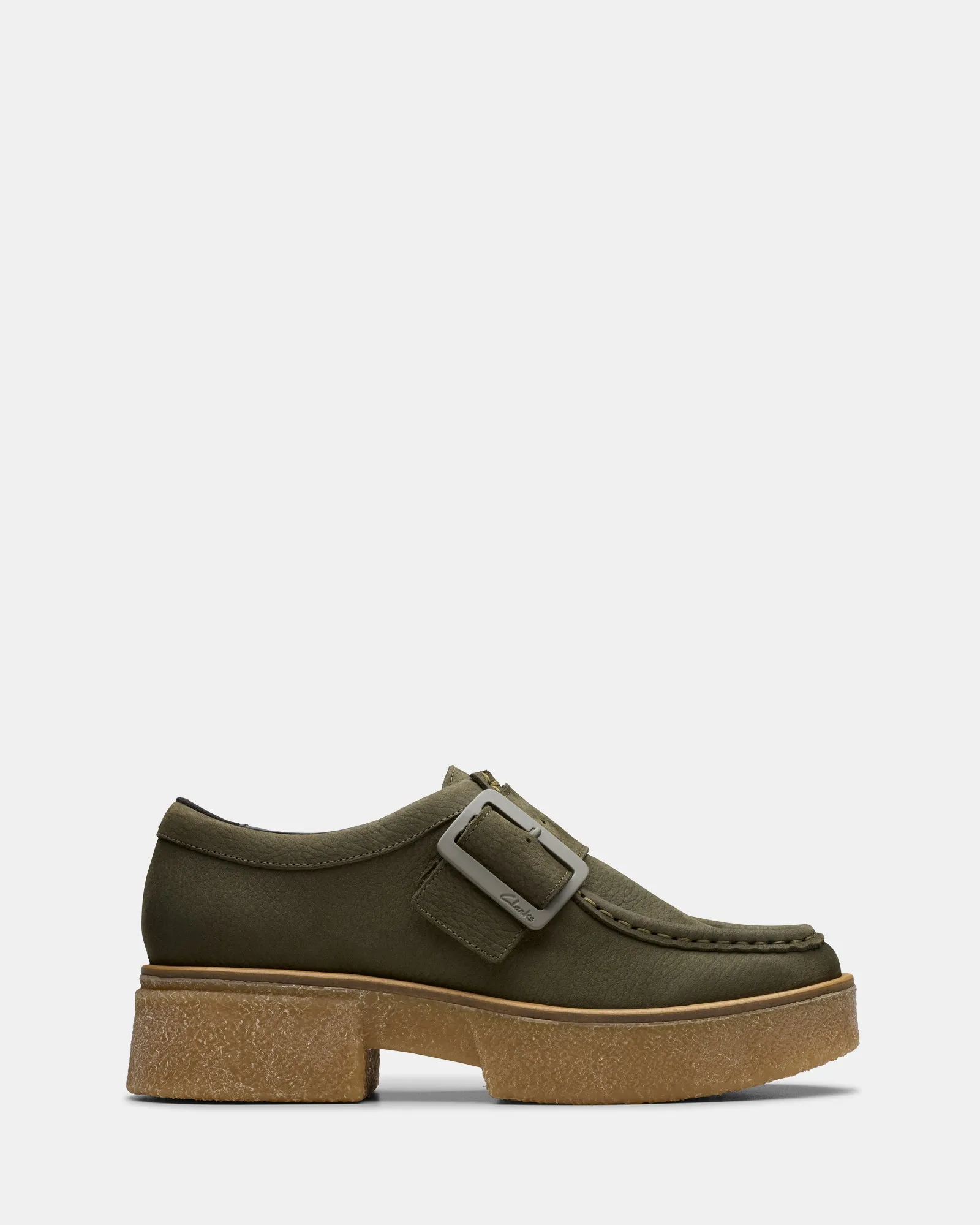 Linoso Monk Dark Green Nubuck