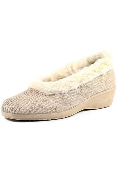 Lunar Ladies Slippers Marlene KLA 172 beige