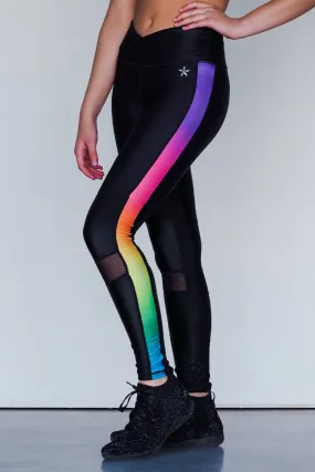 LuxWaist Legging in Rainbow