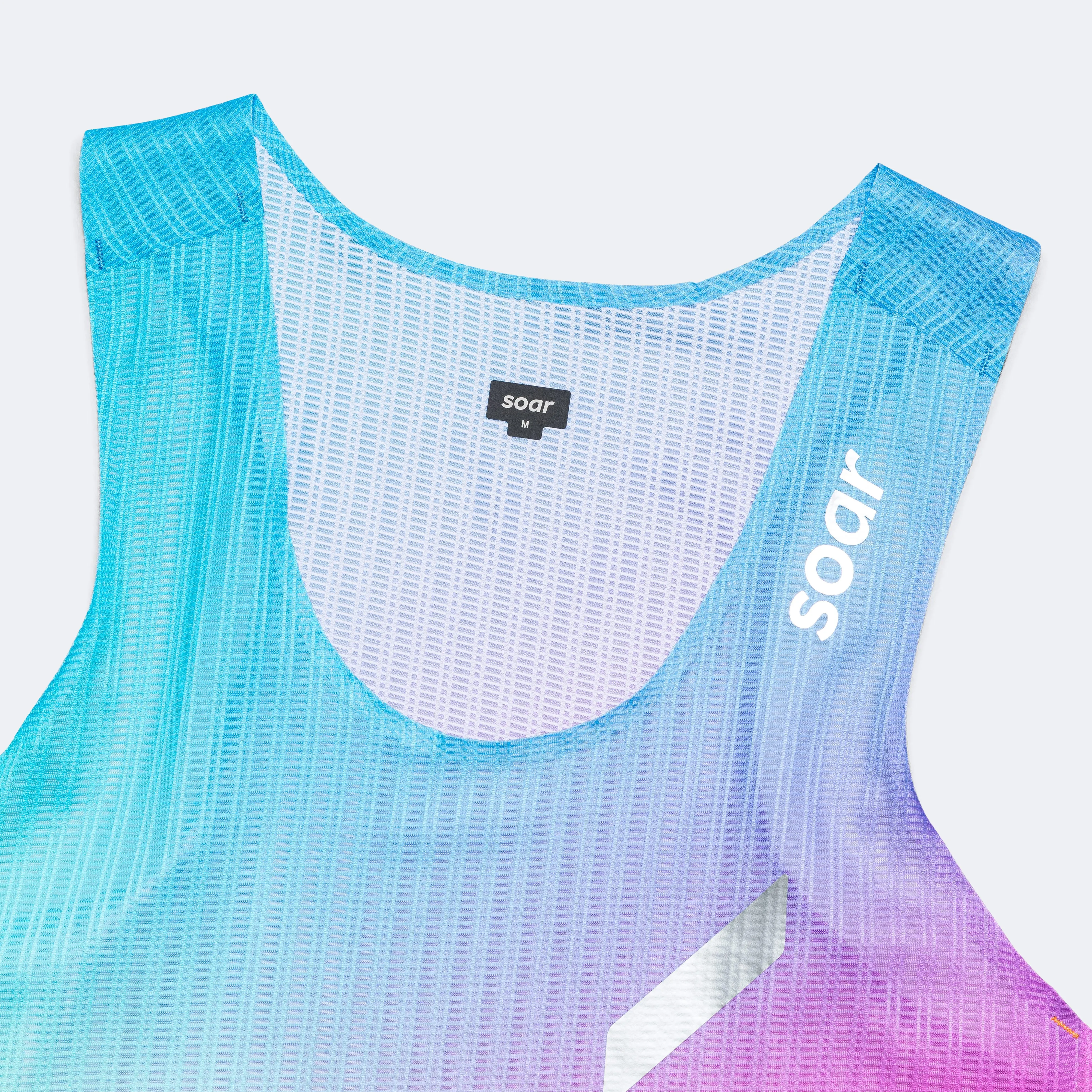 Mens Race Vest - Rainbow