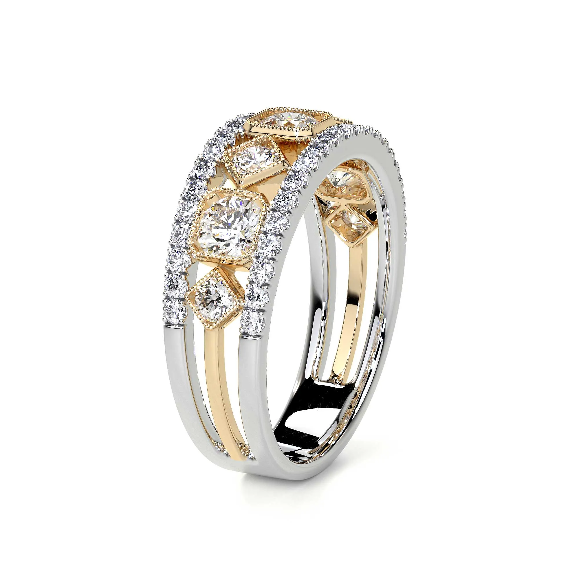 Mixed Shape Diamond Ring, 1.15 CT